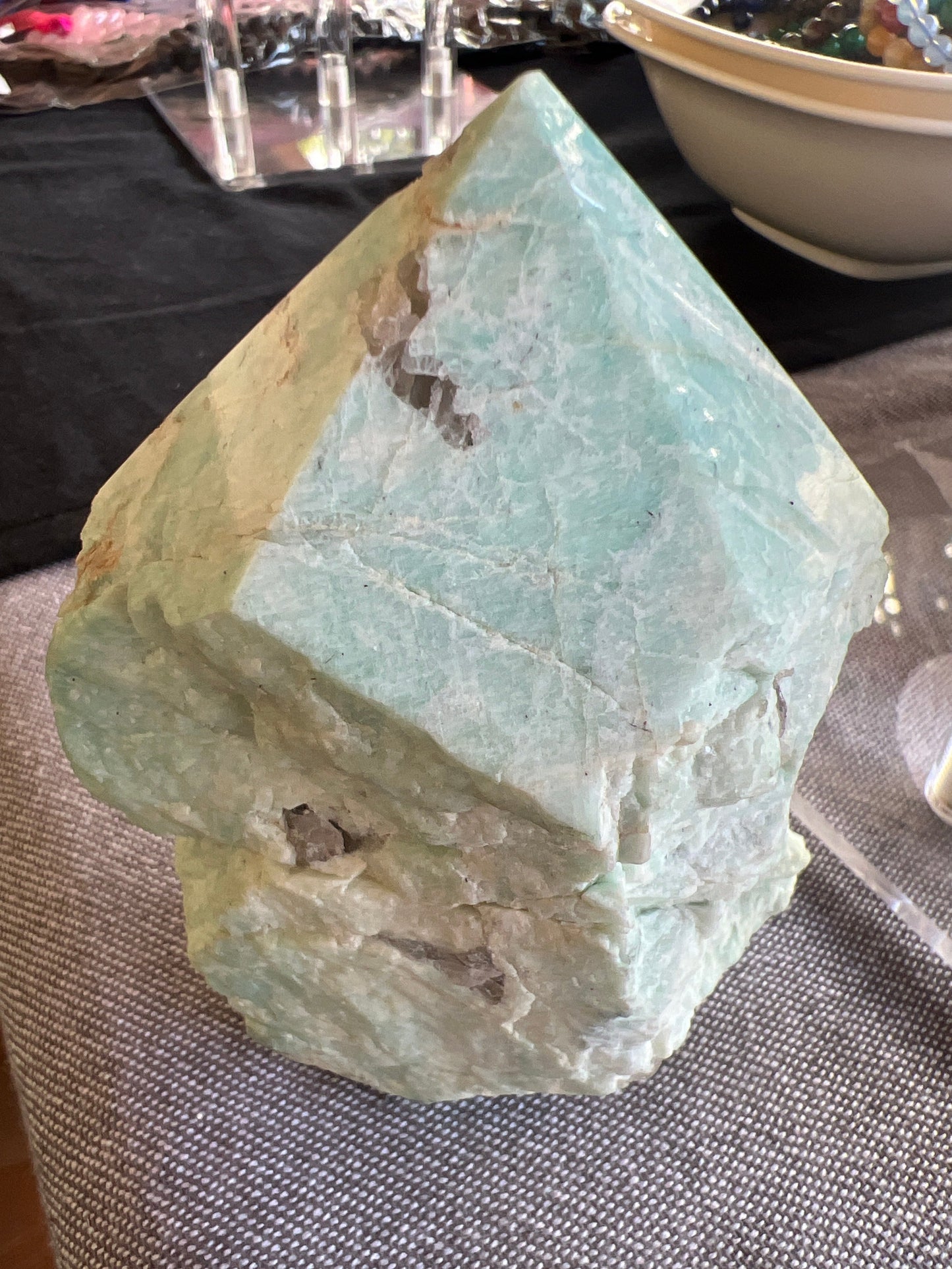 TPP : Amazonite with Smoky Quartz Rough Generator