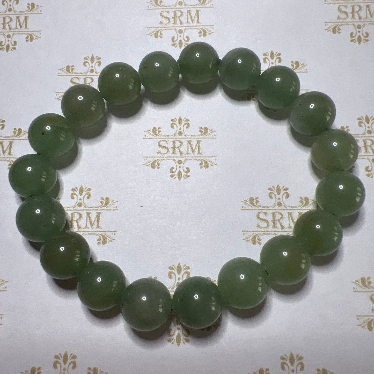 Bracelet : 10mm Green Aventurine, 6½”