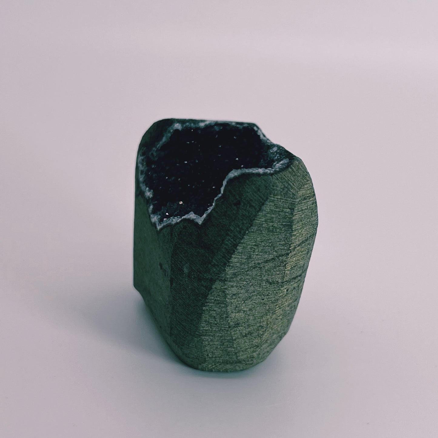 Cluster : Black Amethyst Sculpture, 1¾" tall