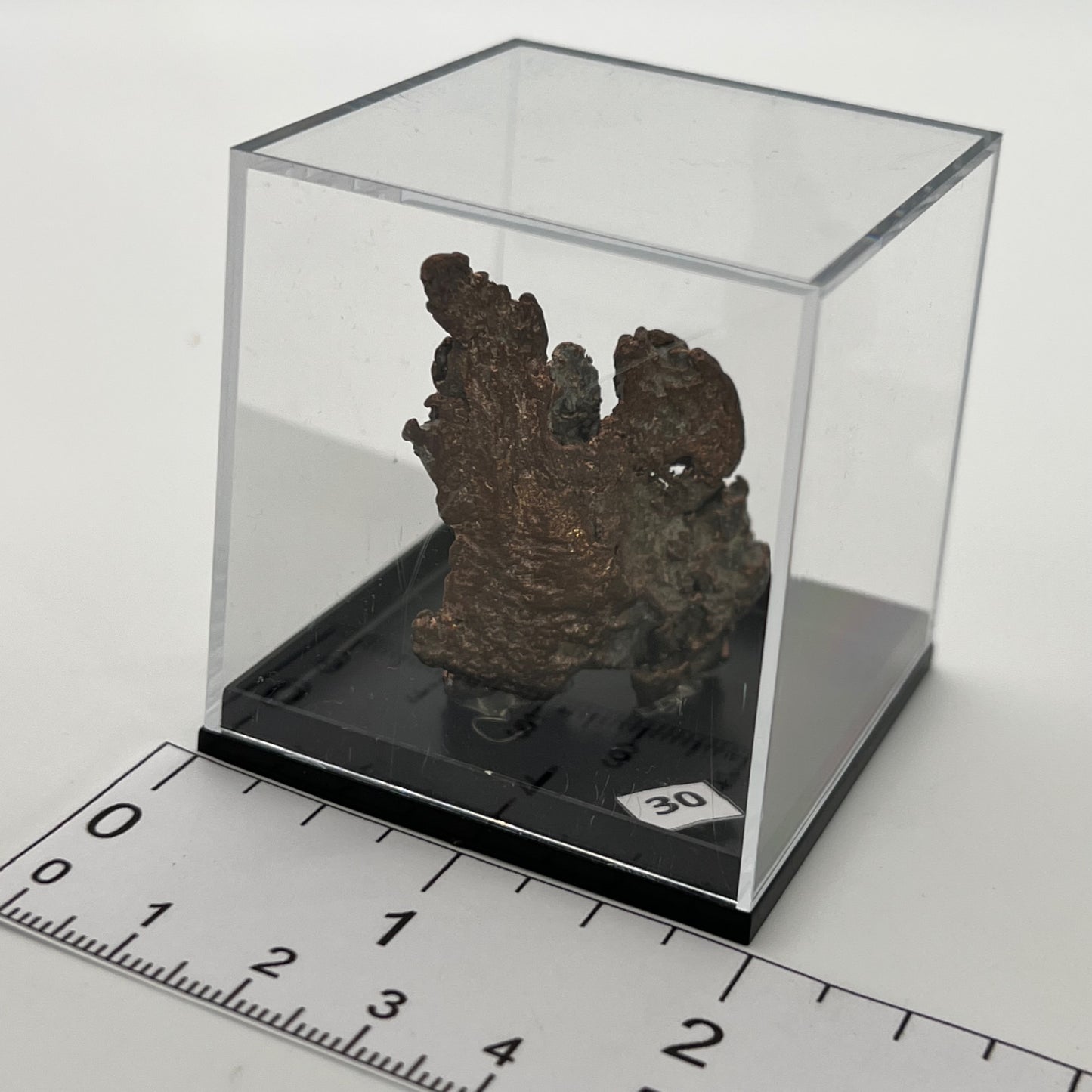 Crystal : Mounted : Michigan Float Copper Display Specimen