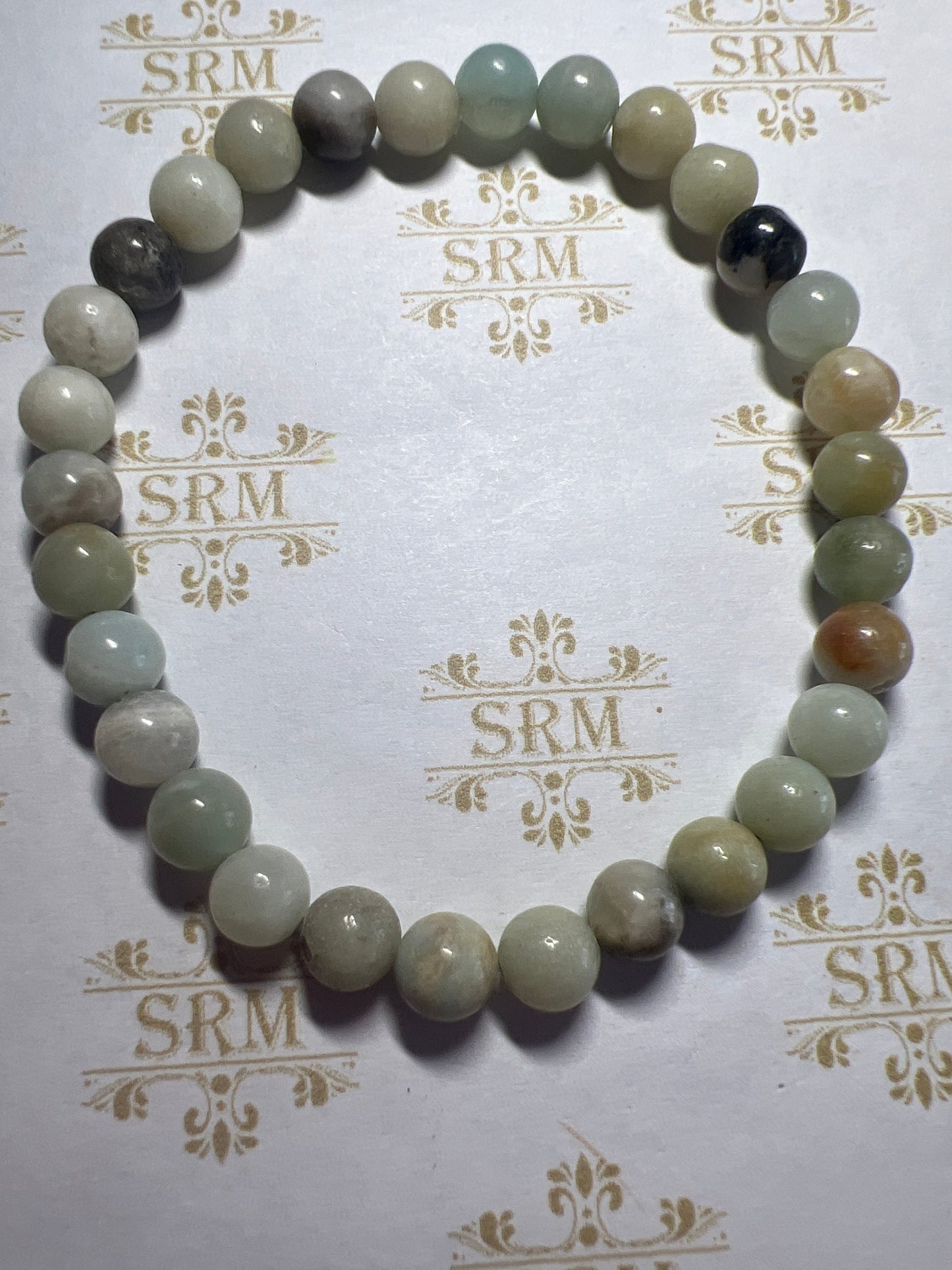 Bracelet : 6mm Amazonite : 6¾”
