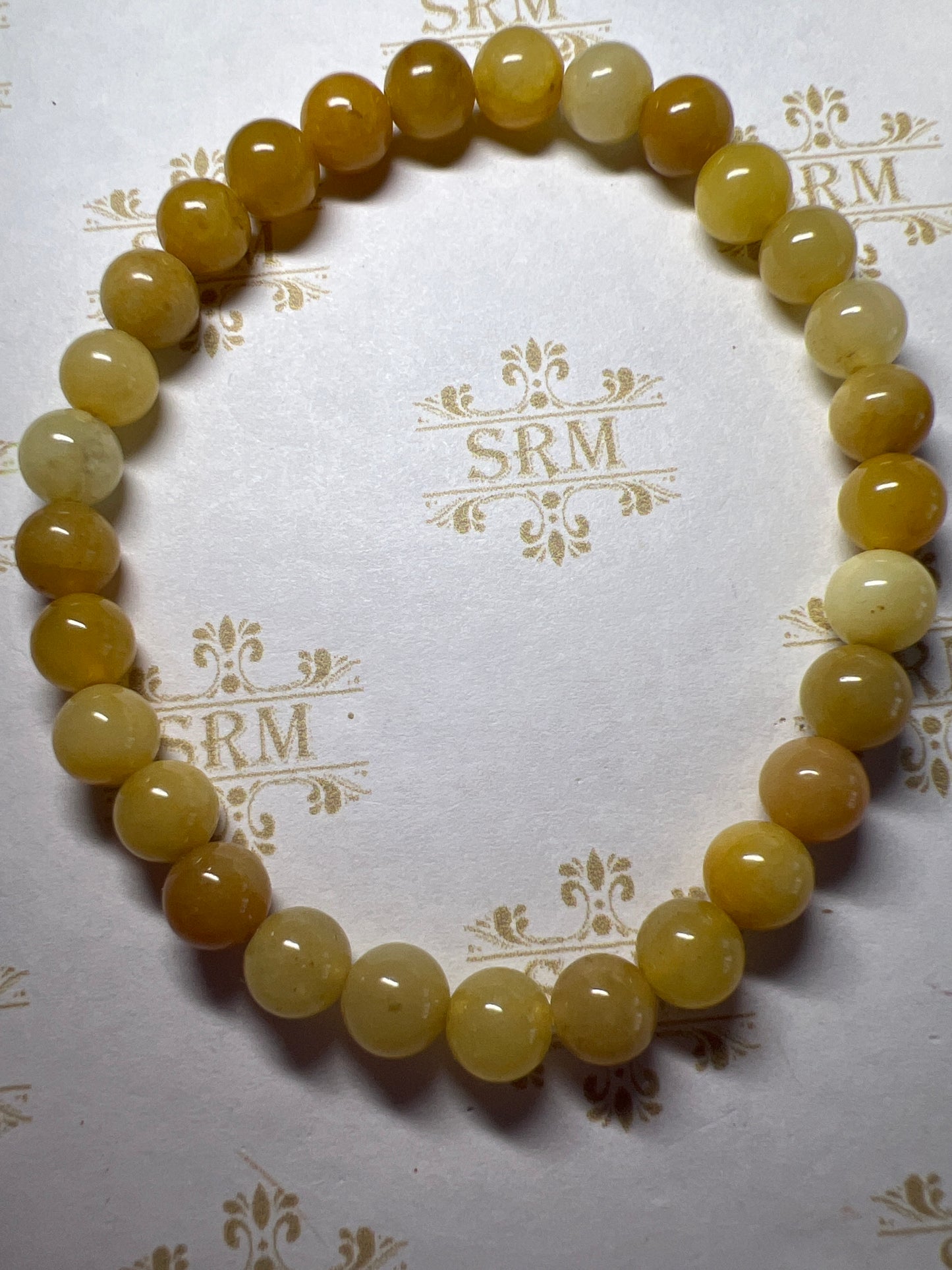 Bracelet : 6mm Golden Healer , 6½"
