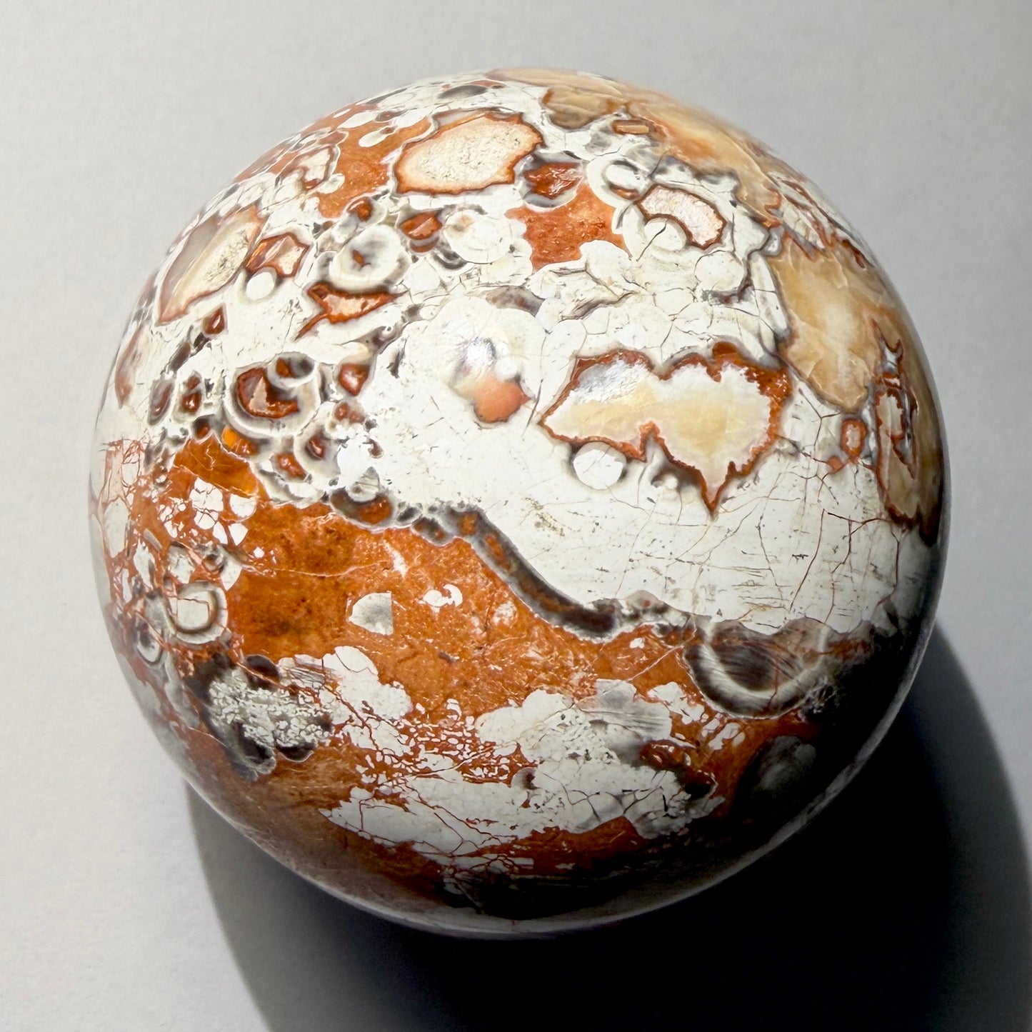 Sphere : Leopard Jasper