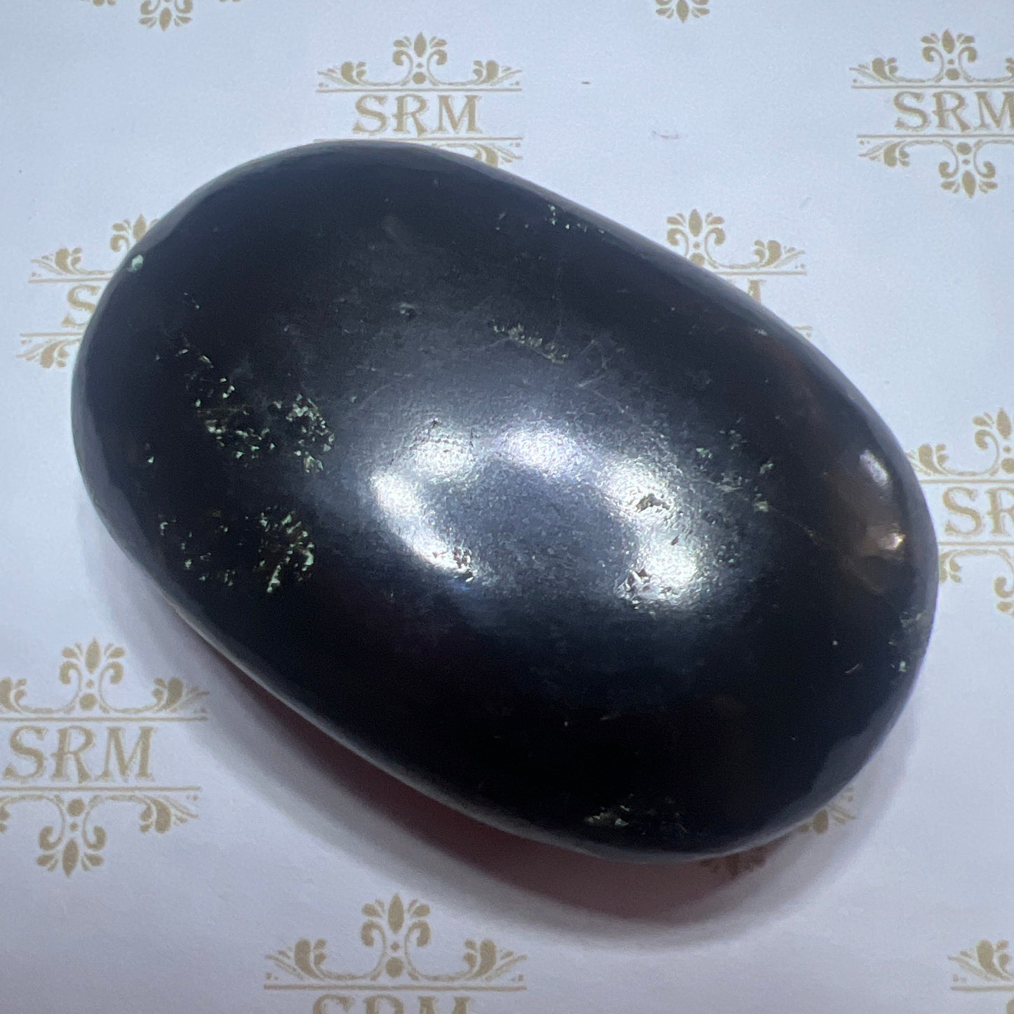 Palmstone : Black Tourmaline 2-1/4”