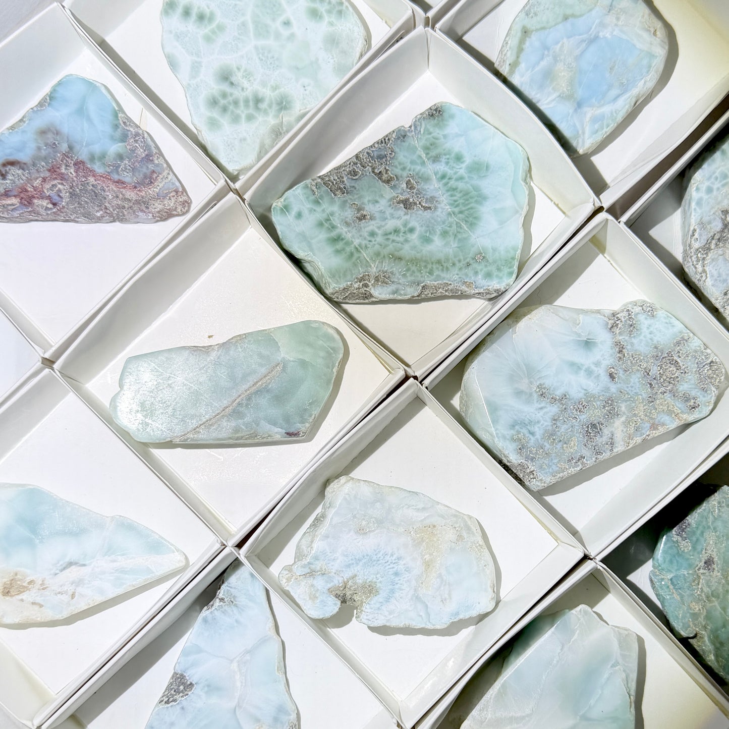 Slab : Larimar Slices