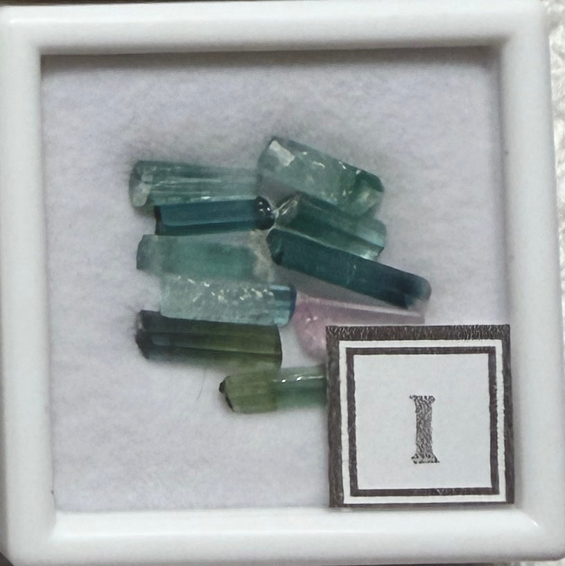 Crystals : Tourmalines Of The World, Display Boxes