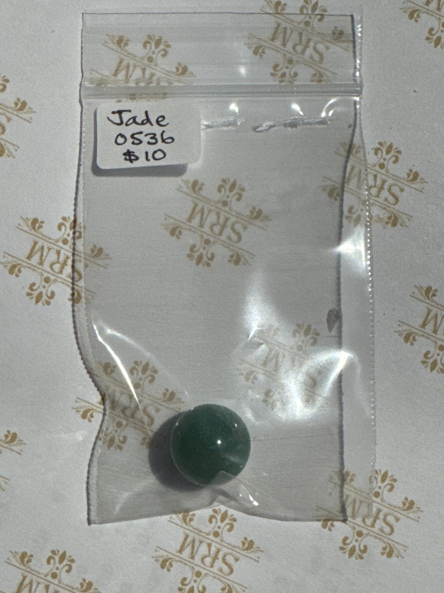 Bag : Sphere : Jade Mini, ~15mm