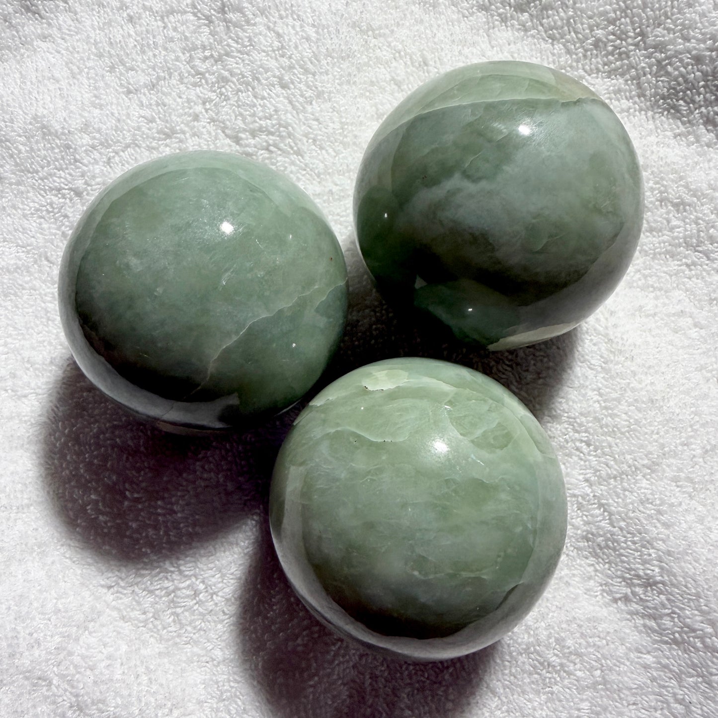 Sphere : Burmese Jade : ~57mm