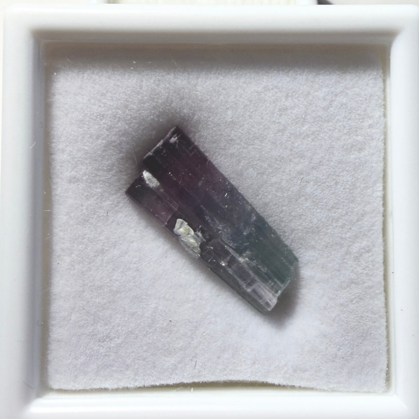 Crystals : Watermelon Tourmaline, 1.77gm, Brazil