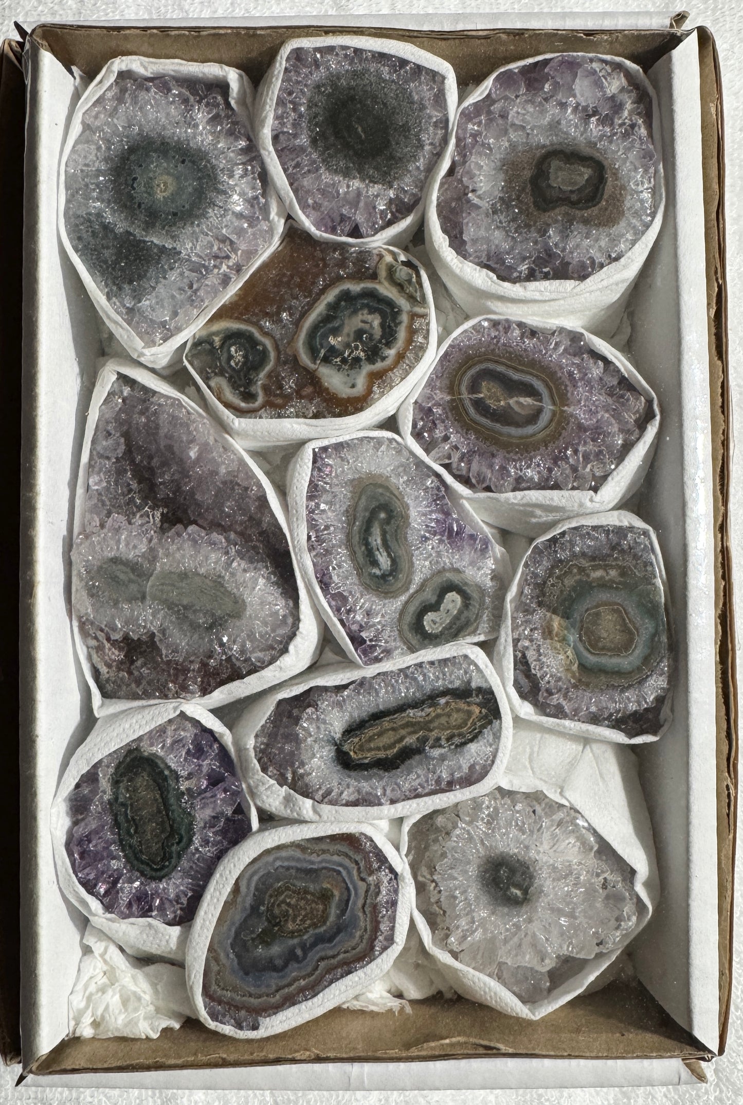 Bulk : Slice : Amethyst Stalactite Slices