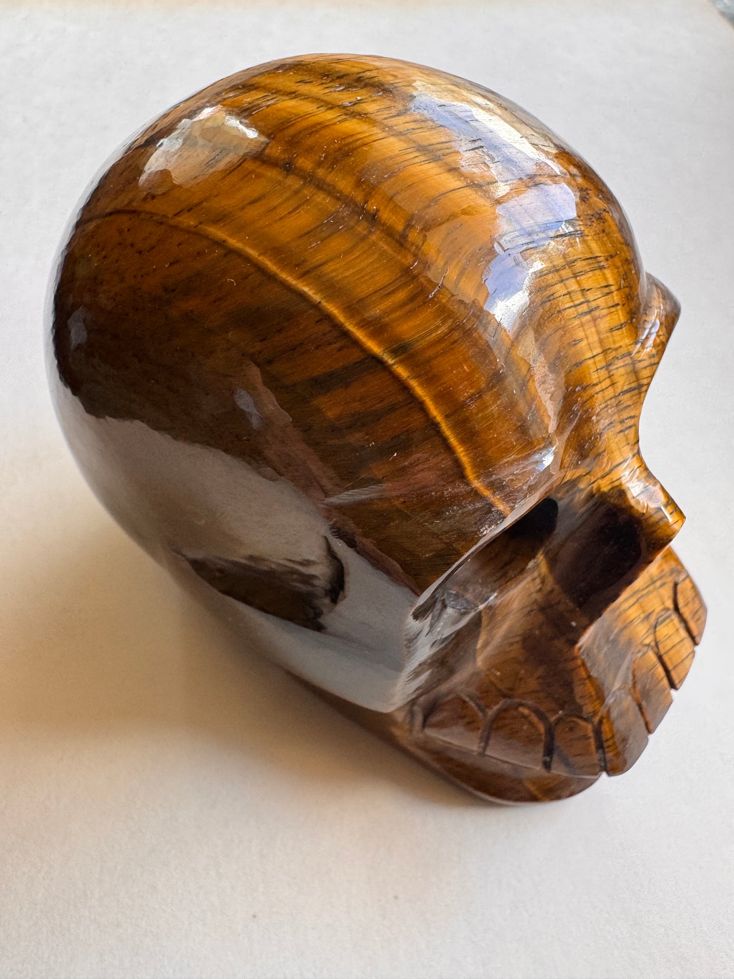 Carved : Skull : 2”