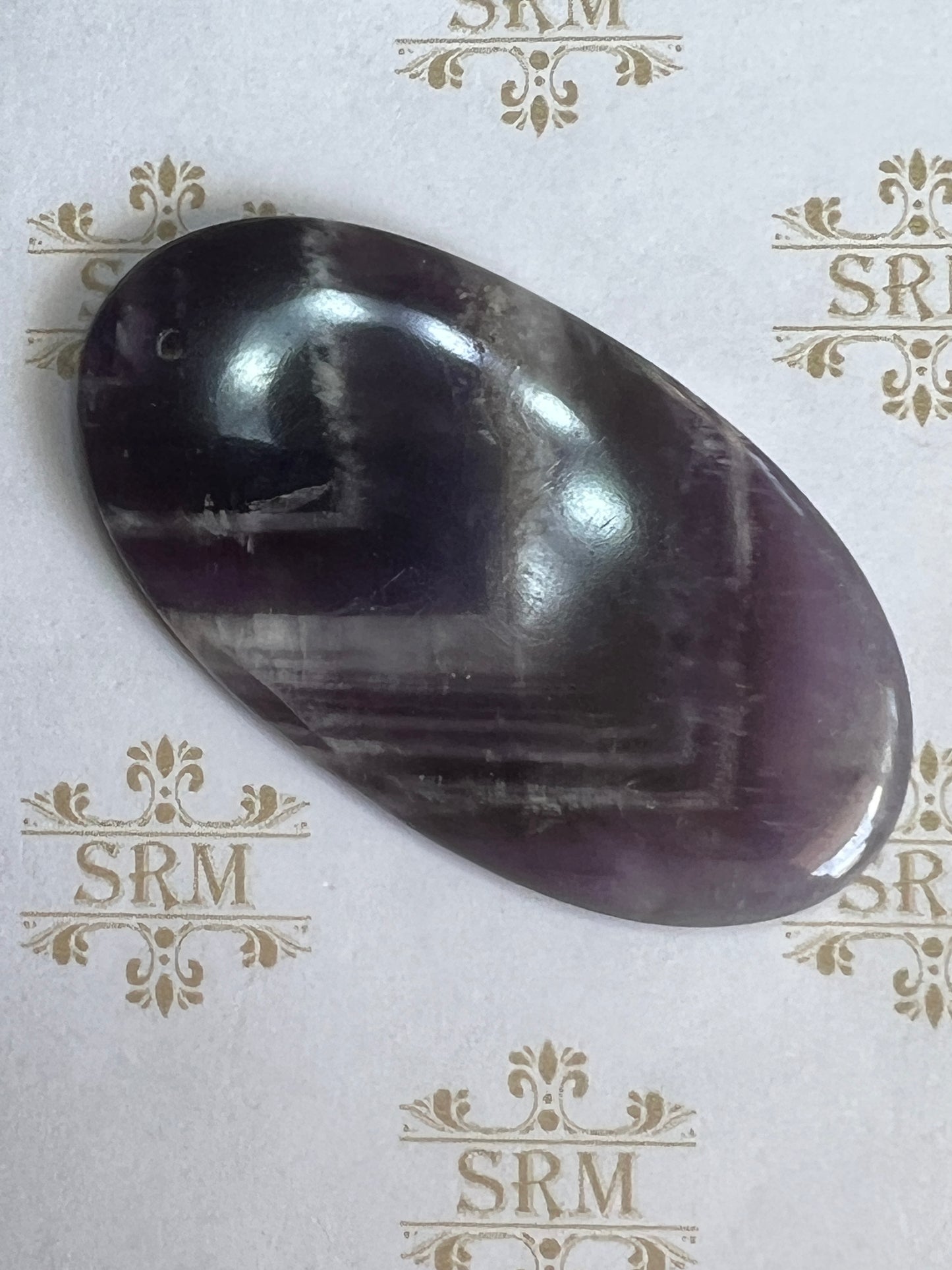 Cab: Chevron Amethyst Oval