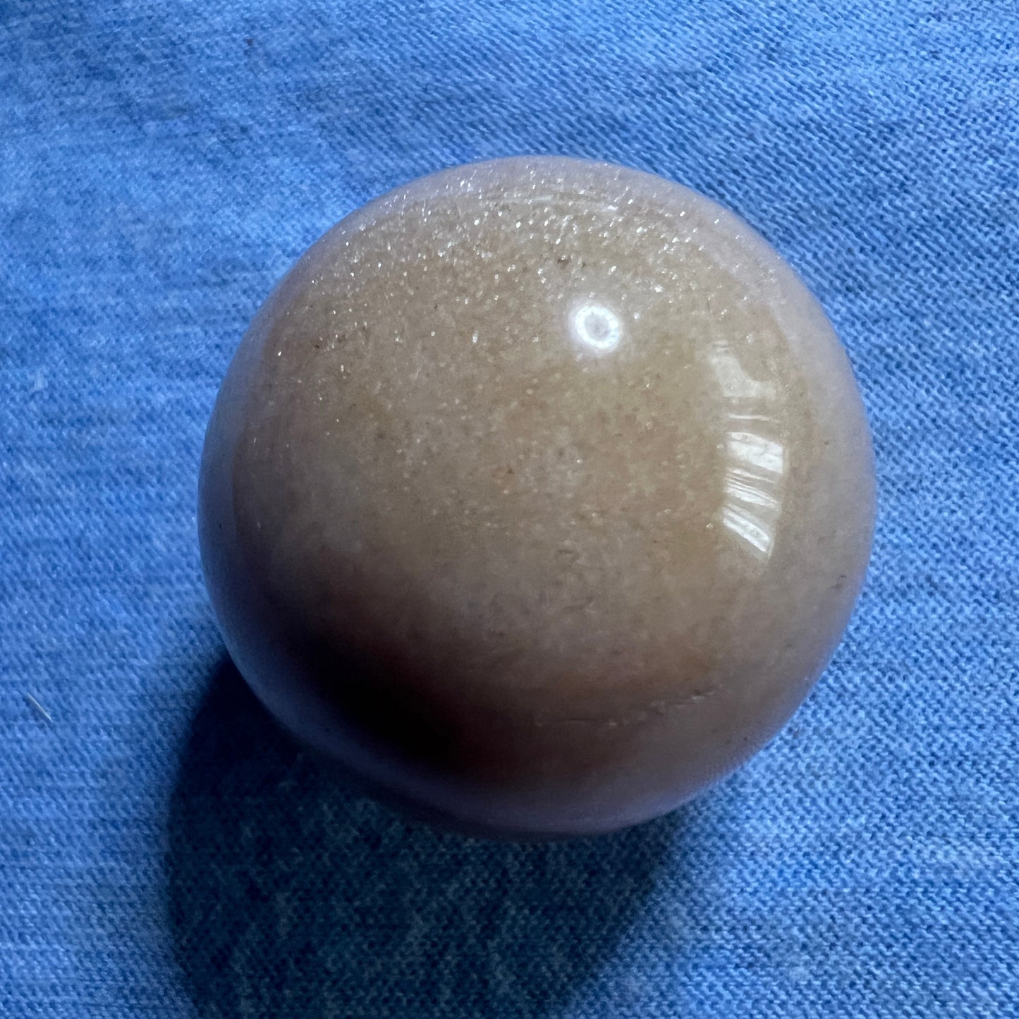 Sphere : Choice! Amethyst, Peach Moonstone, Rainbow Jasper, Rose Quartz, Blue Hawks Eye. Approx. 1”.