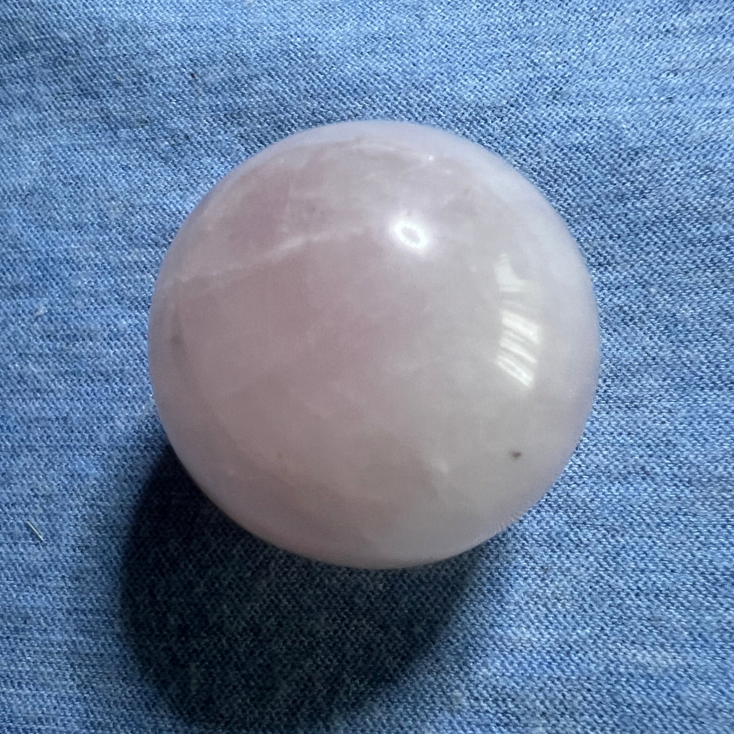 Sphere : Choice! Amethyst, Peach Moonstone, Rainbow Jasper, Rose Quartz, Blue Hawks Eye. Approx. 1”.
