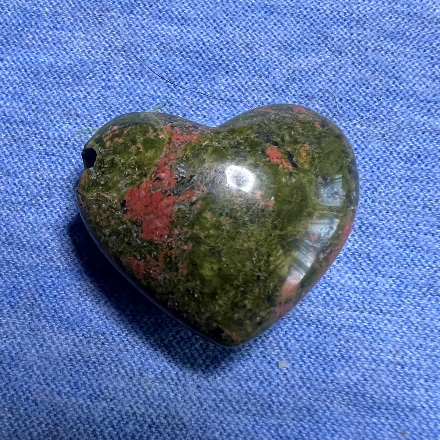 Bead : Unakite Heart. Choice!