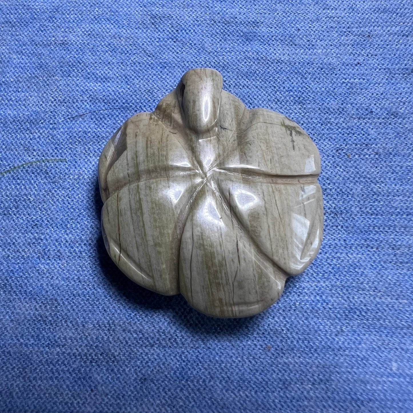 Pendant : Jasper and Crystal Flower. Choice!