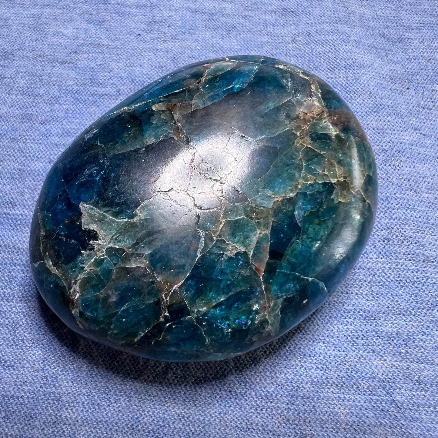 Palmstone : Apatite : Blue. Choice!