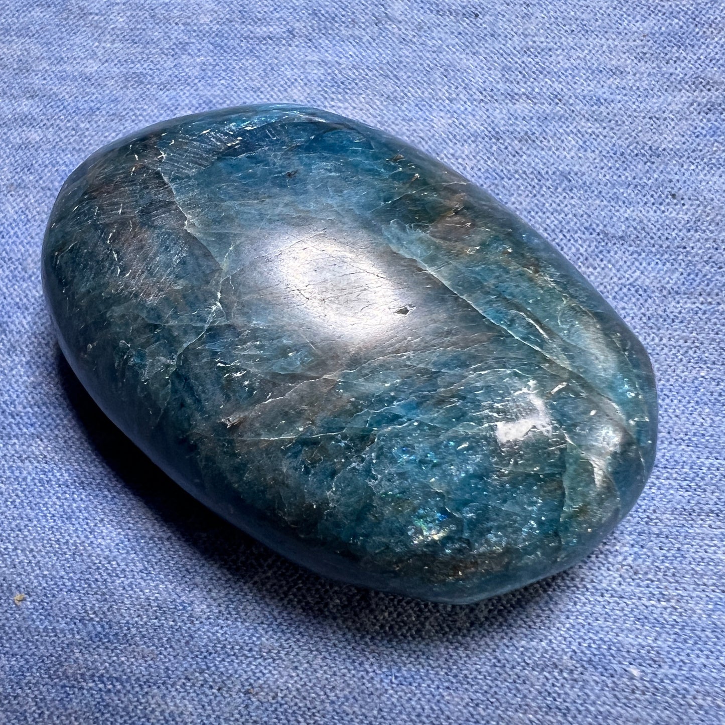 Palmstone : Apatite : Blue. Choice!