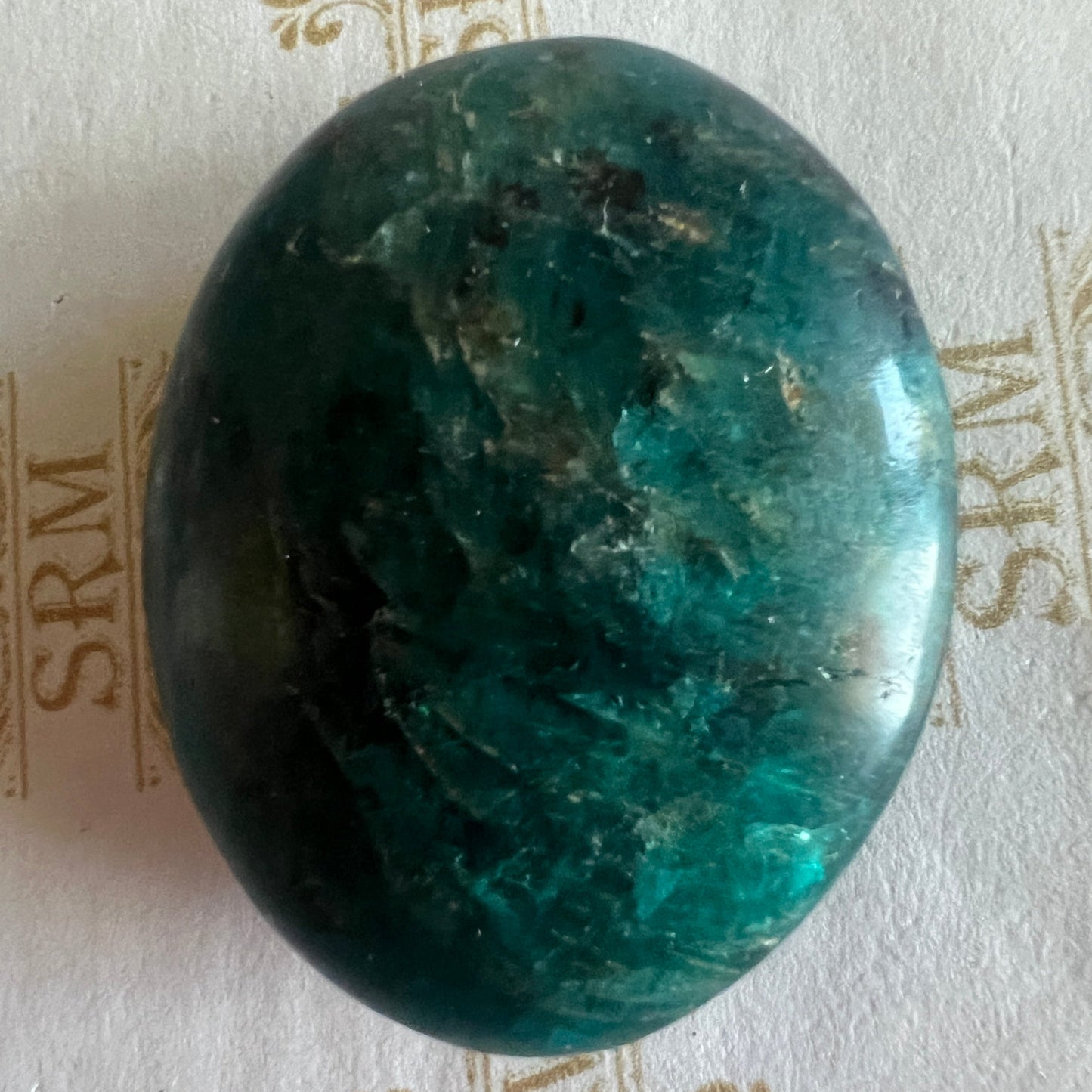 Palmstone : Apatite : Blue. Choice!