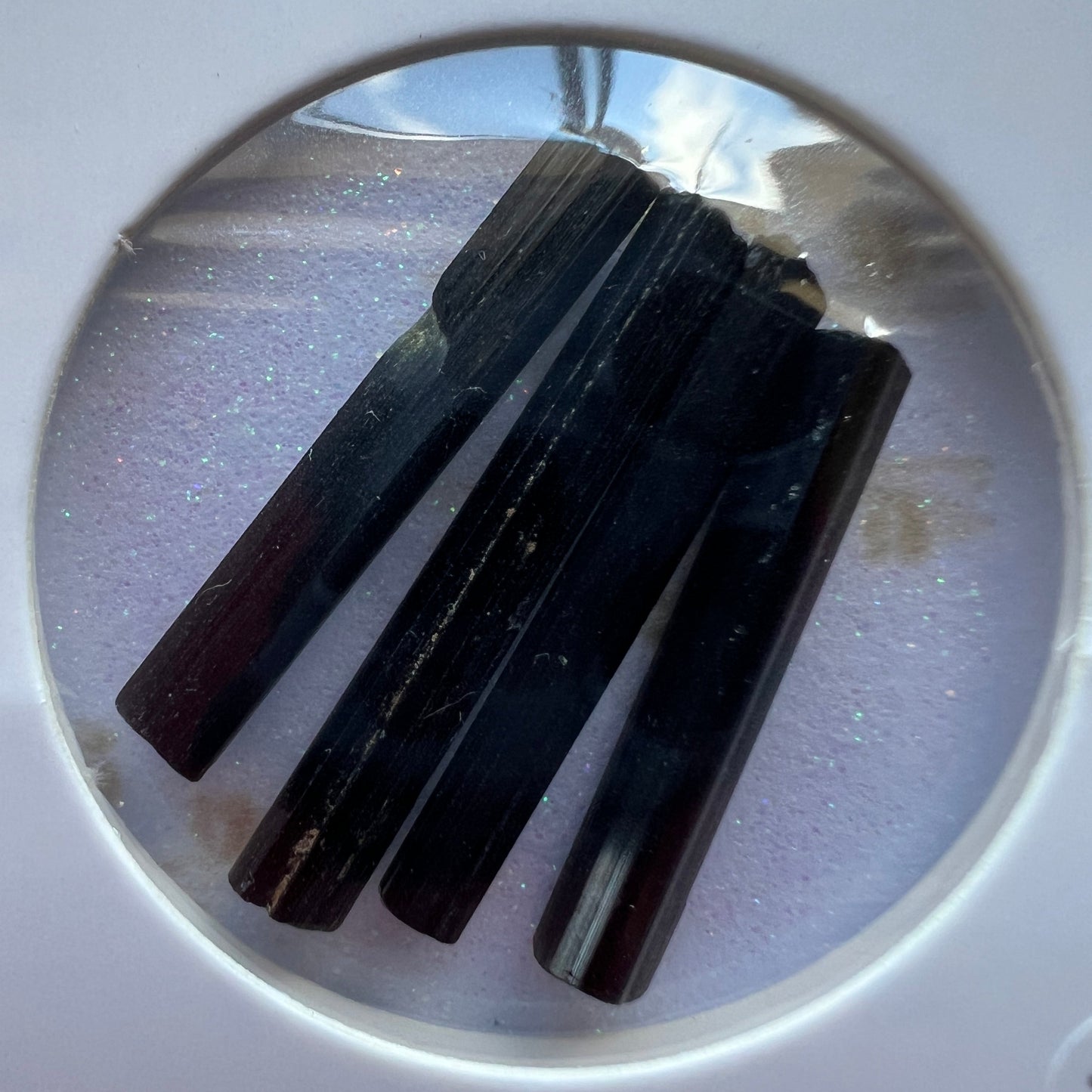 Crystal : Needles : Tourmaline, Black. Choice!