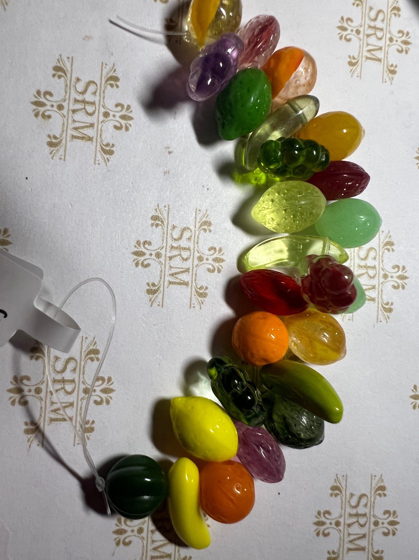 Beads : Czech Glass : Fruit (with some UV).