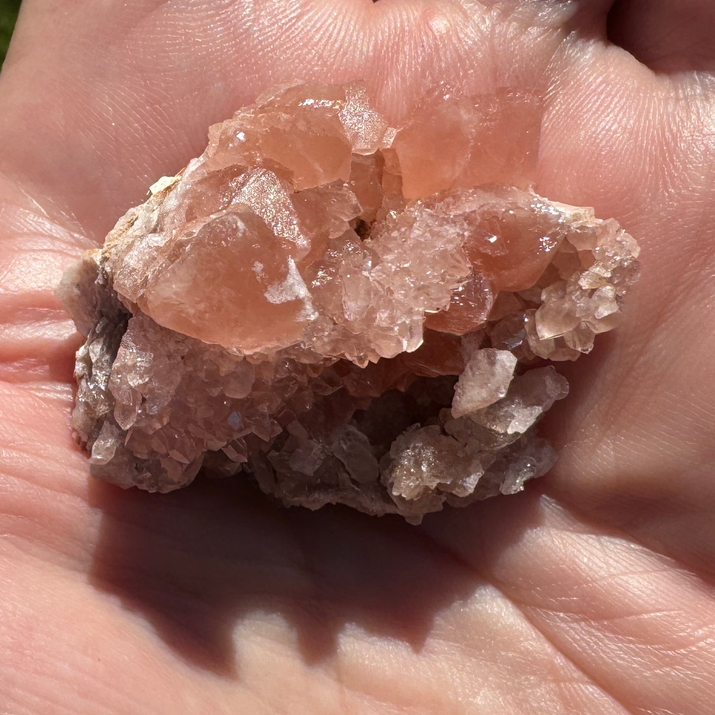 Cluster : Pink Amethyst cluster 22g