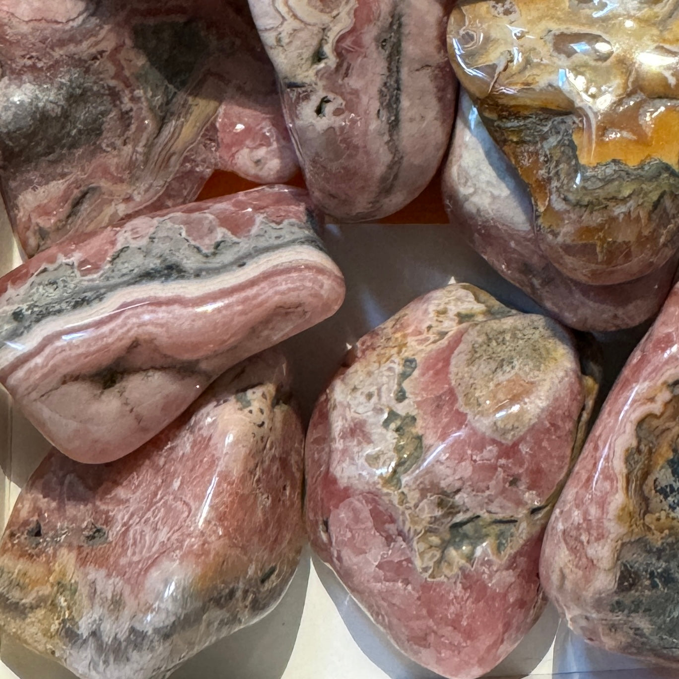 Rhodochrosite Tumble : QX1 : POS : Choice!