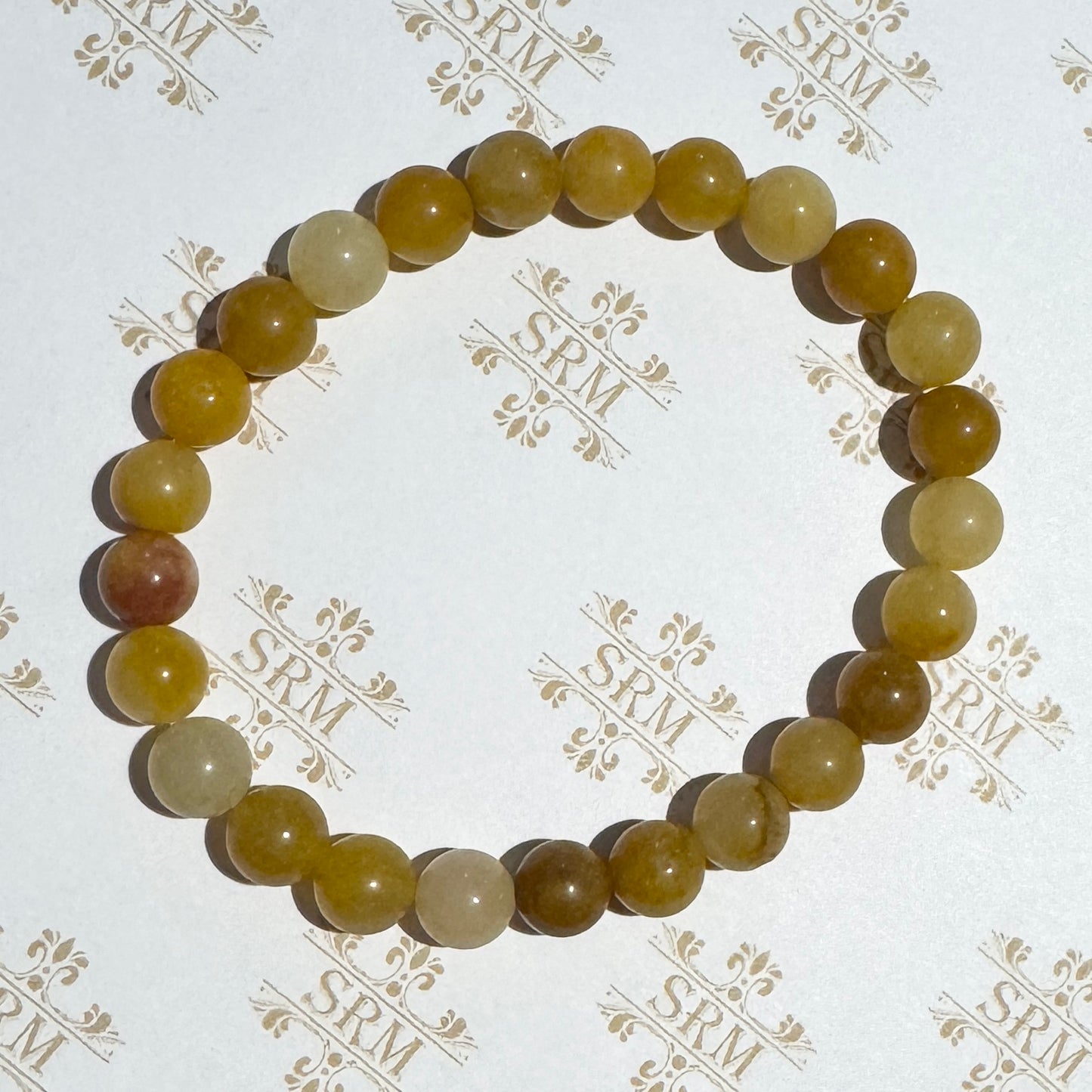 Bracelet : 8mm Golden Healer. 6¼”, 6½", 6¾", 7". Choice!