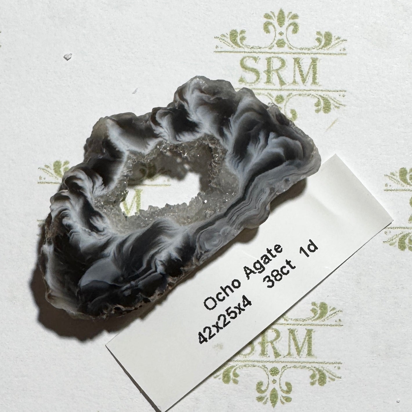 Slice : Ocho Agate, Druzy, CHOICE