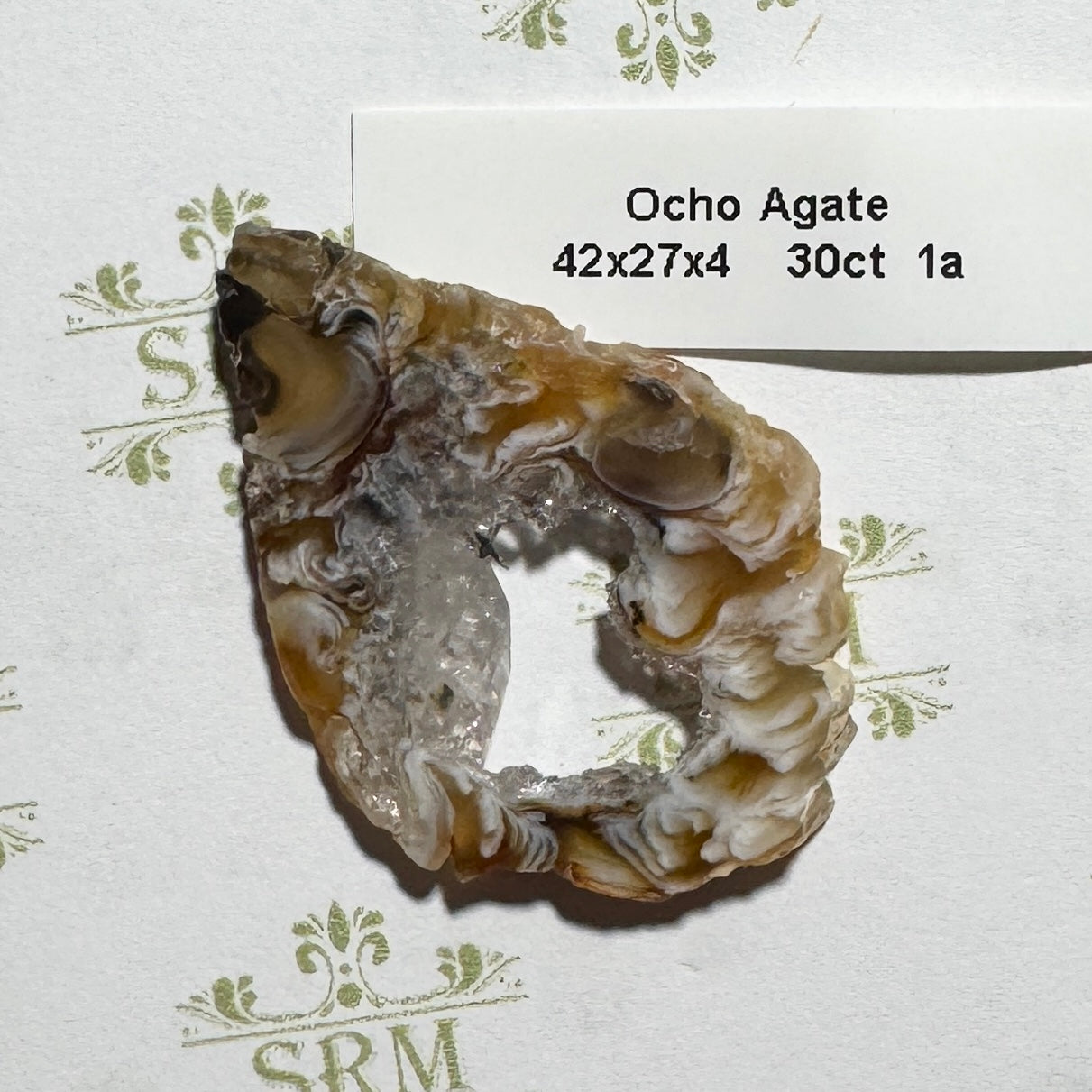 Slice : Ocho Agate, Druzy, CHOICE