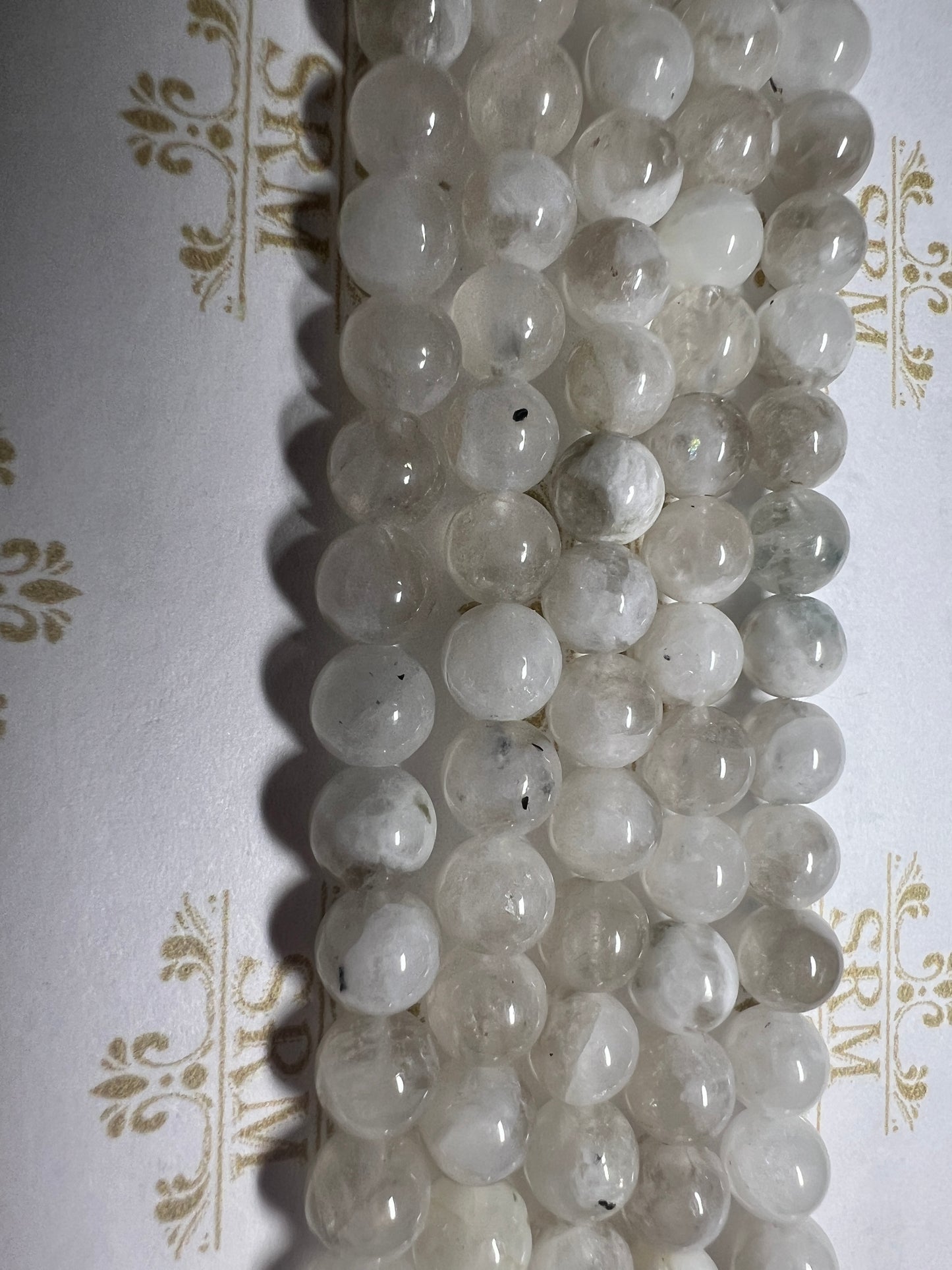 Beads : Moonstone : 6mm
