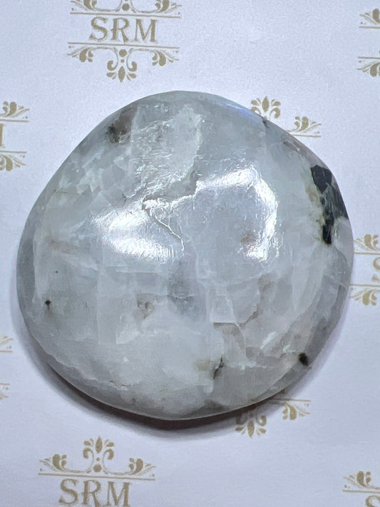 Palmstone : Rainbow Moonstone : Rough Polish 2”