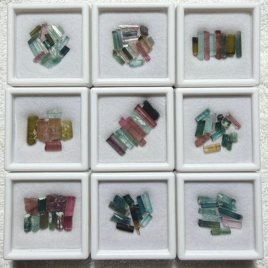 Crystals : Tourmalines Of The World, Display Boxes