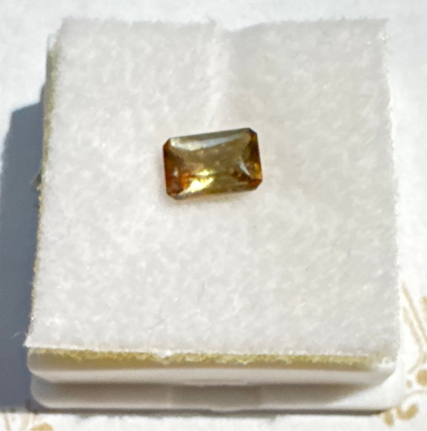 Faceted:  Andalusite, Rectangle, 6mmx4mm, Braziil