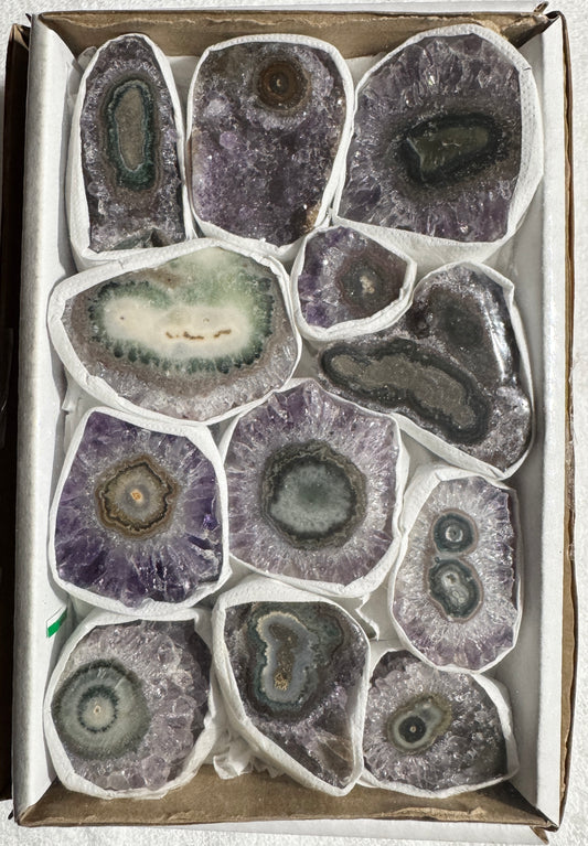 Bulk : Slice : Amethyst Stalactite Slices
