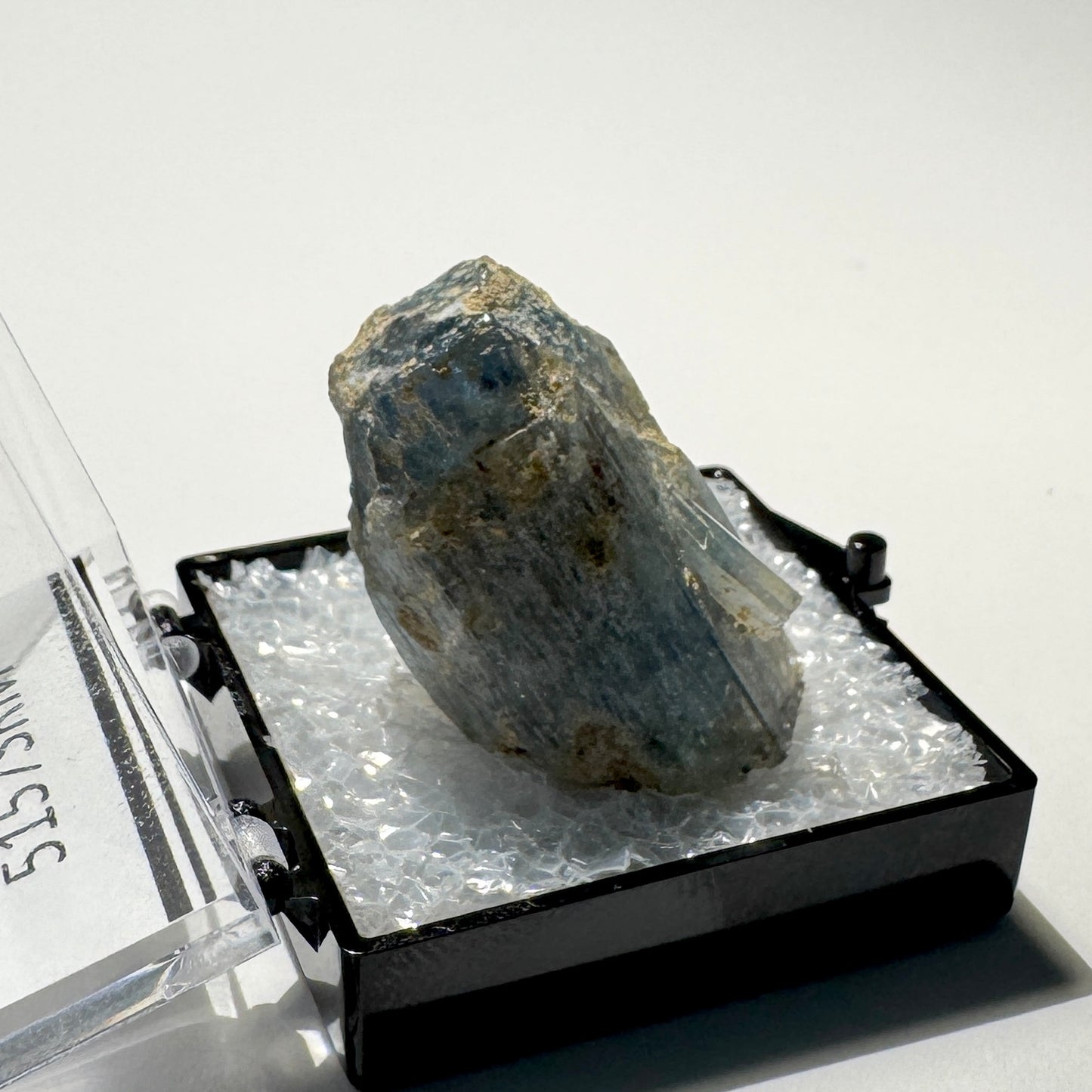 Crystal : Mounted : Natural Aquamarine and Feldspar specimen from Namibia