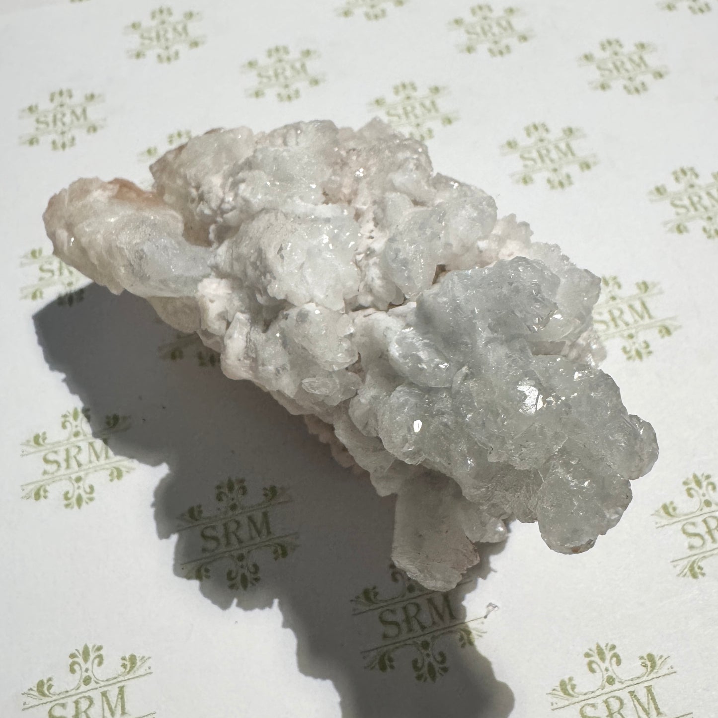 Cluster : Blue Aragonite, 4" x 2"