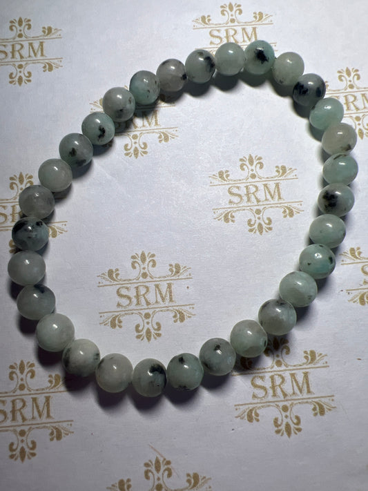 Bracelet : 6mm Kiwi Jasper : 6½”