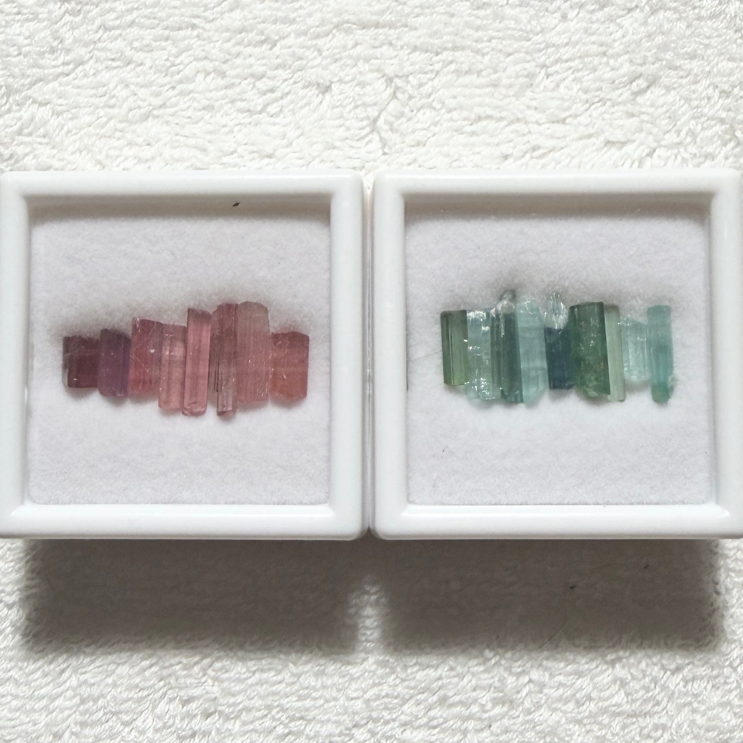 Crystals : Tourmalines Of The World, Display Boxes