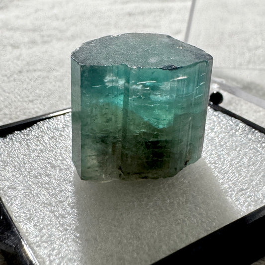 Crystal : Mounted : Watermelon Tourmaline in 2” Acrylic Box, 107ct