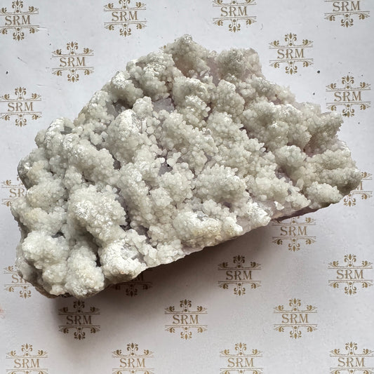 Cluster : Mangano Calcite on Amethyst, 1½ lbs