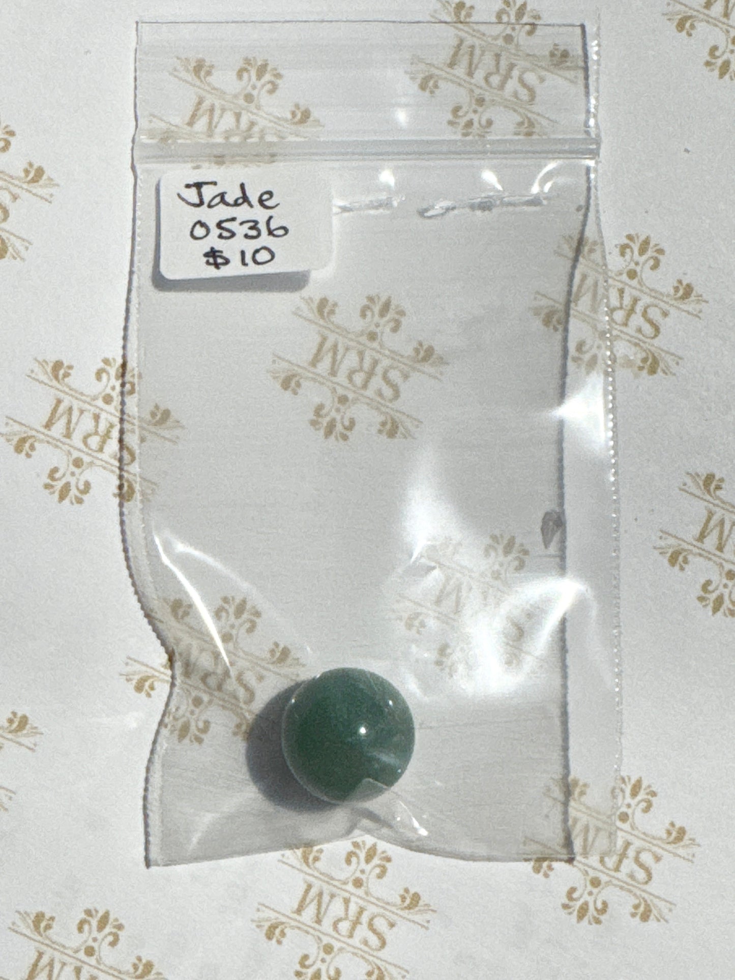 Bag : Sphere : Jade Mini, ~15mm