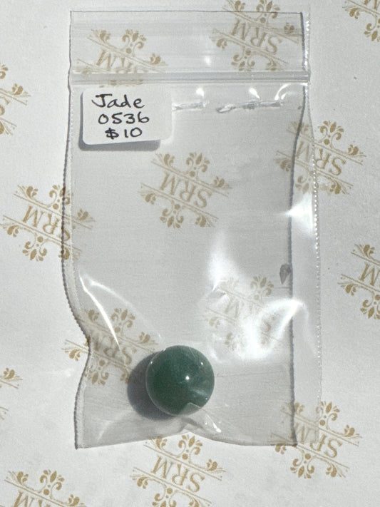 Bag : Sphere : Jade Mini, ~15mm