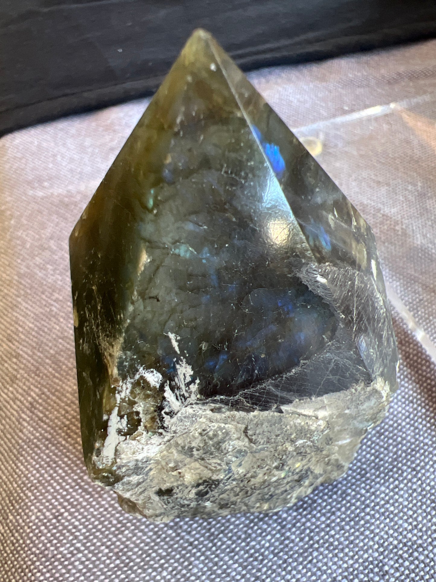 Labradorite Top Polish Point Raw Generator