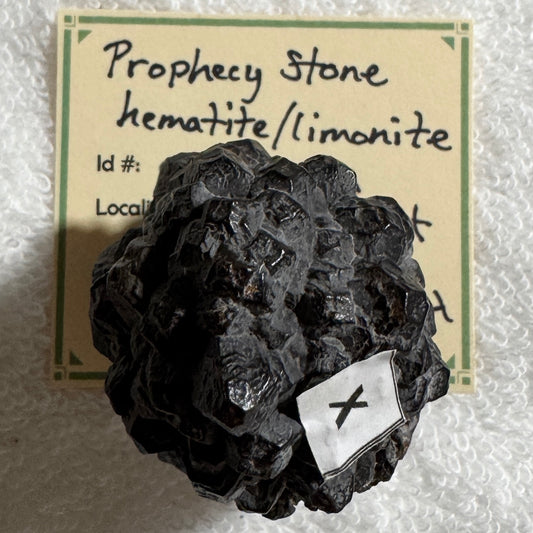 Rough : Prophecy Stone from Eqypt [labeled X]