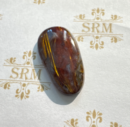 Cab: Pietersite, 24x13x4, 13ct