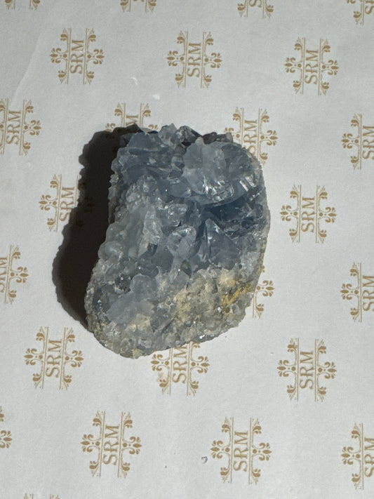 Crystals : Celestite on Matrix : 2¾"x1¾x2"