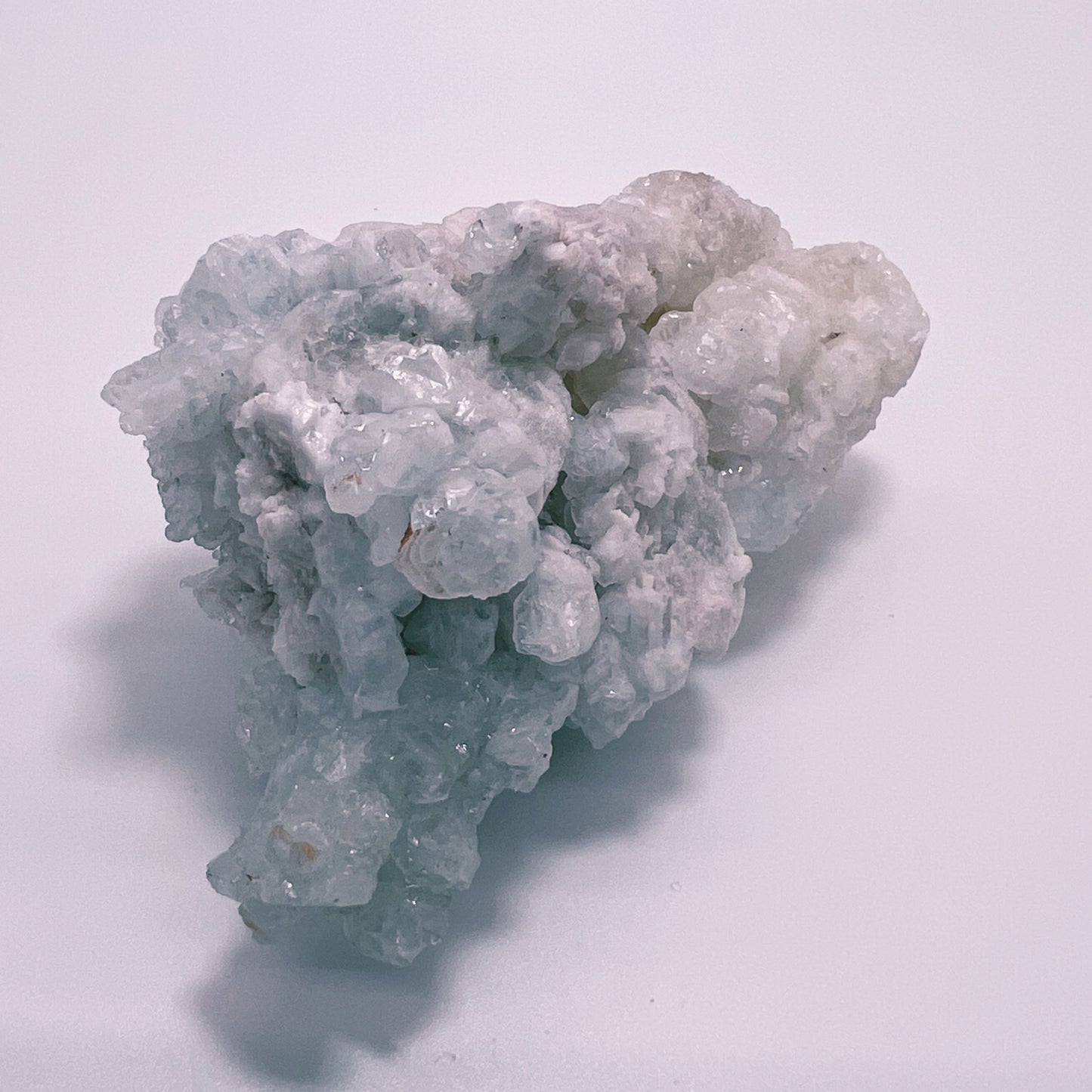 Blue Aragonite cluster  4" x 2"