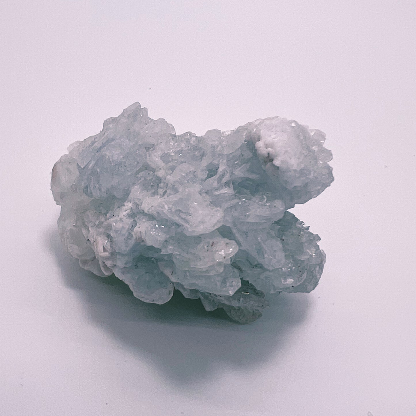 Blue Aragonite cluster  2¼" x 2"