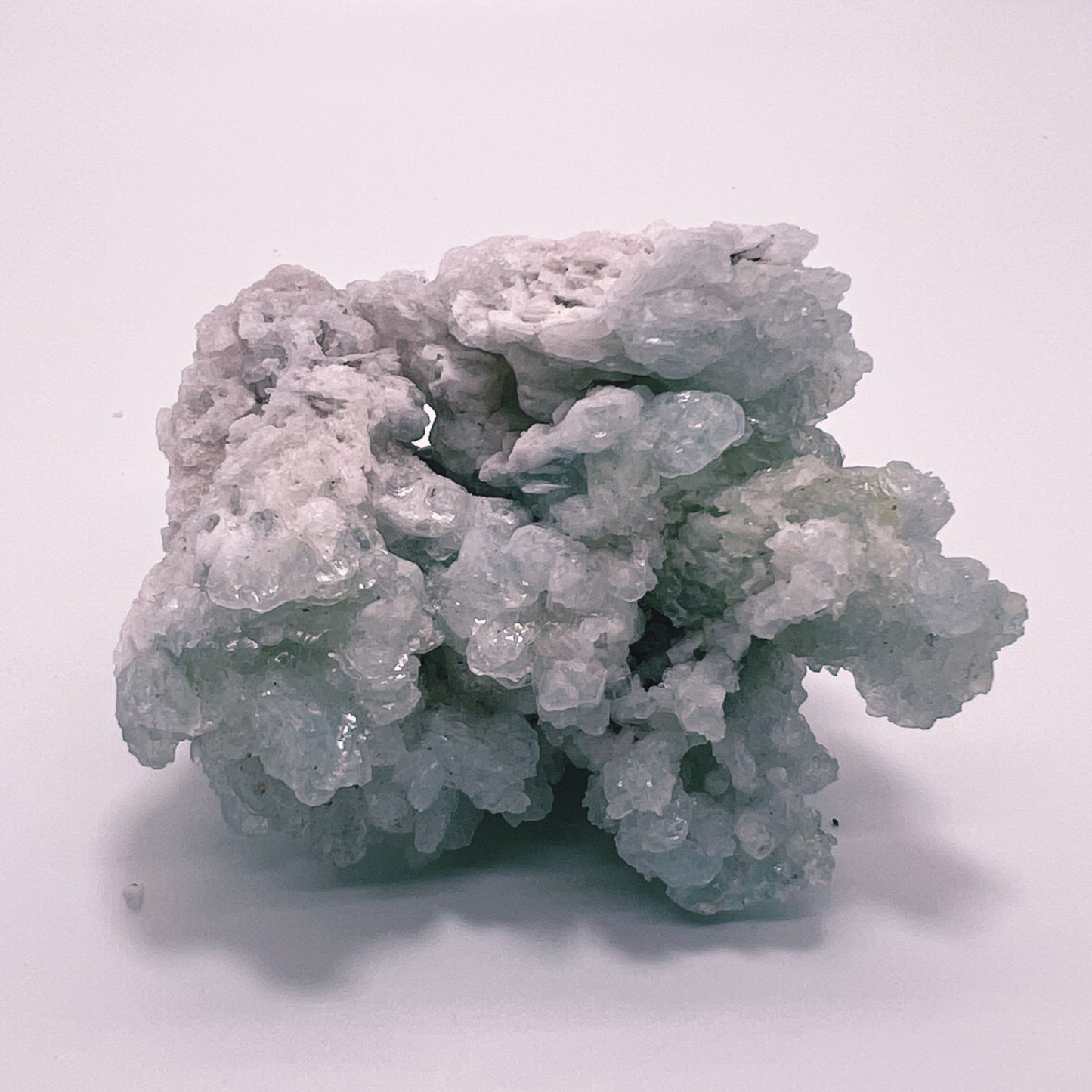 Blue Aragonite cluster  3¼" x 2½"